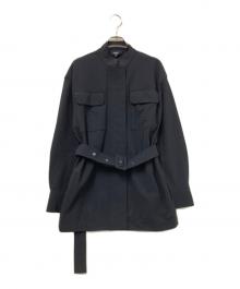 theory（セオリー）の古着「Precision Ponte2 Cargo Coat」｜ブラック