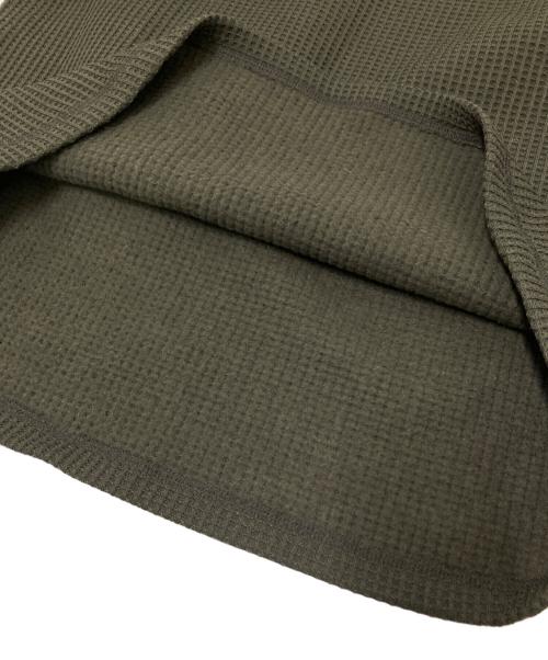 THE NORTH FACE（ザ ノース フェイス）THE NORTH FACE (ザ ノース フェイス) L/S Warm Waffle Crew グリーン サイズ:Mの古着・服飾アイテム