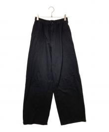 STEVEN ALAN（スティーブンアラン）の古着「ライトオンスデニムテーパードパンツ」｜ブラック