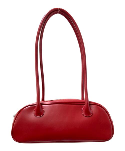 MARITHE+FRANCOIS GIRBAUD（マリテフランソワジルボー）MARITHE+FRANCOIS GIRBAUD (マリテフランソワジルボー) CLASSIC LOGO BOWLING BAG レッド サイズ:下記参照の古着・服飾アイテム