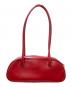 MARITHE+FRANCOIS GIRBAUD（マリテフランソワジルボー）の古着「CLASSIC LOGO BOWLING BAG」｜レッド