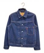 LEVI'S PReMIUMリーバイス プレミアム）の古着「TYPE I トラッカージャケット セルビッジ」｜インディゴ