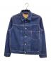 LEVI'S PReMIUM（リーバイス プレミアム）の古着「TYPE I トラッカージャケット セルビッジ」｜インディゴ