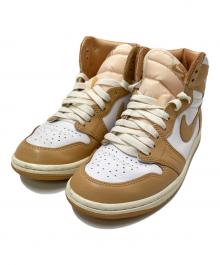 NIKE（ナイキ）の古着「WMNS AIR JORDAN 1 RETRO HIGH OG」｜ベージュ×オレンジ