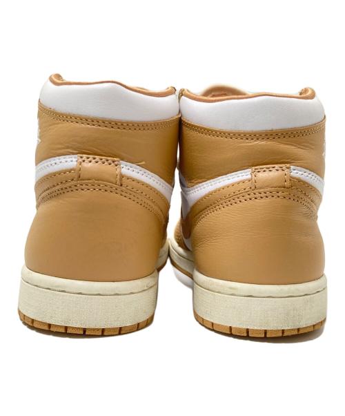 NIKE（ナイキ）NIKE (ナイキ) WMNS AIR JORDAN 1 RETRO HIGH OG ベージュ×オレンジ サイズ:23.0cmの古着・服飾アイテム