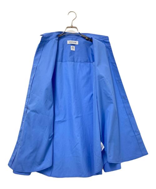 edition（エディション）edition (エディション) レギュラーシャツ ブルー サイズ:Sの古着・服飾アイテム