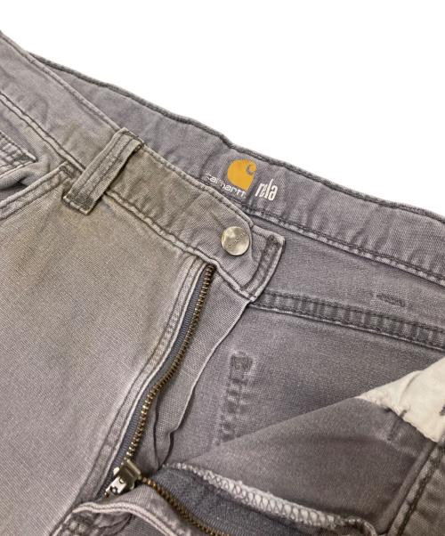 CarHartt（カーハート）CarHartt (カーハート) ダックワークパンツ グレー サイズ:W34×L30の古着・服飾アイテム