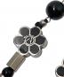 中古・古着 SHANE GONZALES (シェーン・ゴンザレス) SALUTE (サルーテ) FLOWER ANARCHY NECKLACE ブラック×ホワイト サイズ:下記参照：7000円