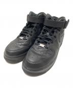 NIKE×SUPREMEナイキ×シュプリーム）の古着「AIR FORCE 1 MID SP」｜ブラック