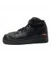 NIKE (ナイキ) SUPREME (シュプリーム) AIR FORCE 1 MID SP ブラック サイズ:27.0cm：14000円