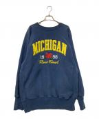 Champion REVERSE WEAVEチャンピオン リバース ウィーブ）の古着「90s MICHIGAN スウェット」｜ネイビー