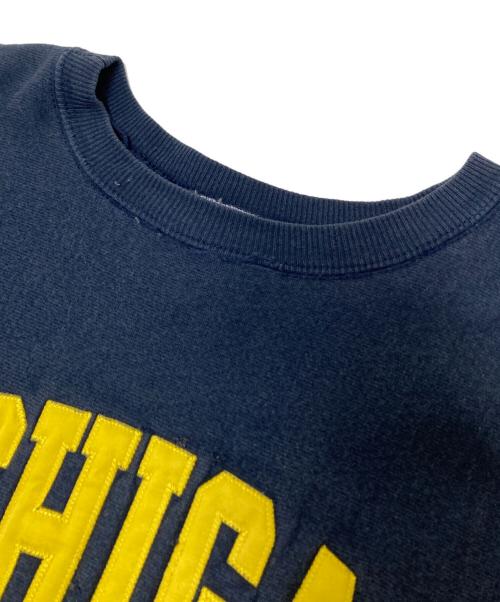 Champion REVERSE WEAVE（チャンピオン リバース ウィーブ）Champion REVERSE WEAVE (チャンピオン リバース ウィーブ) 90s MICHIGAN スウェット ネイビー サイズ:XLの古着・服飾アイテム