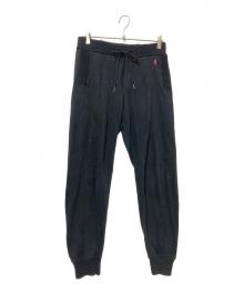 Hysteric Glamour（ヒステリックグラマー）の古着「ヘンプ混スウェットパンツ」｜ブラック