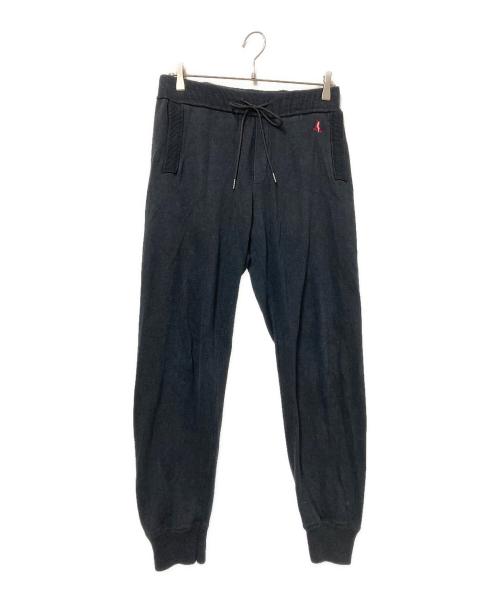 Hysteric Glamour（ヒステリックグラマー）Hysteric Glamour (ヒステリックグラマー) ヘンプ混スウェットパンツ ブラック サイズ: Lの古着・服飾アイテム
