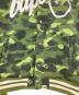 中古・古着 BAPE BY A BATHING APE (ベイプバイアベイシングエイプ) スウェットスタジャン グリーン×ホワイト サイズ:L：6000円