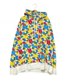 A BATHING APE（アベイシングエイプ）の古着「Baby Milo Alphabet Pulloverパーカー」｜マルチカラー