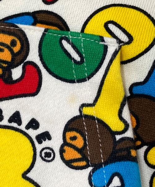 A BATHING APE（アベイシングエイプ）A BATHING APE (アベイシングエイプ) Baby Milo Alphabet Pulloverパーカー マルチカラー サイズ:2XLの古着・服飾アイテム