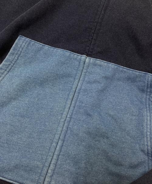 A BATHING APE（アベイシングエイプ）A BATHING APE (アベイシングエイプ) シャークジップパーカー インディゴ サイズ:2XLの古着・服飾アイテム