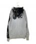 A BATHING APE (アベイシングエイプ) BATMAN (バットマン) ジップパーカー グレー×ブラック サイズ:2XL：15000円