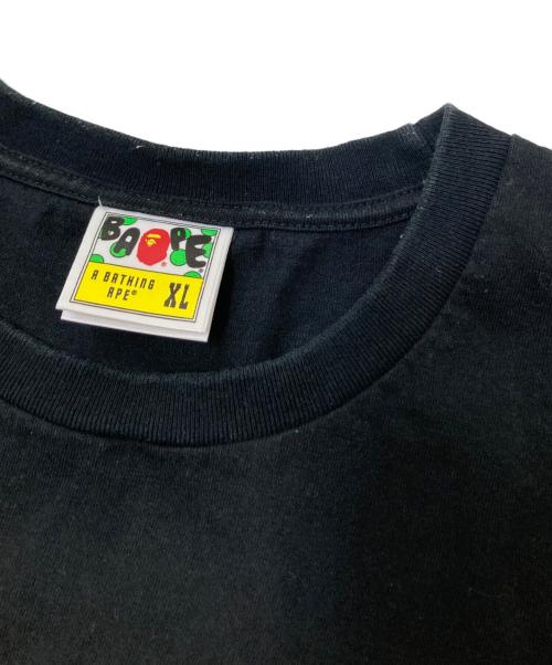 A BATHING APE（アベイシングエイプ）A BATHING APE (アベイシングエイプ) pokemon (ポケモン) プリントTシャツ ブラック サイズ:XLの古着・服飾アイテム