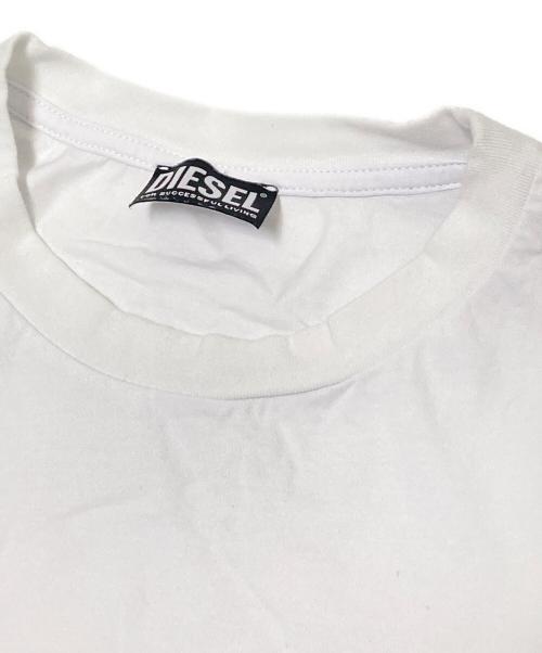 DIESEL（ディーゼル）DIESEL (ディーゼル) Tシャツ ホワイト サイズ:XLの古着・服飾アイテム