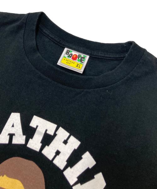 A BATHING APE（アベイシングエイプ）A BATHING APE (アベイシングエイプ) PINGU (ピング) プリントTシャツ ブラック サイズ:XLの古着・服飾アイテム