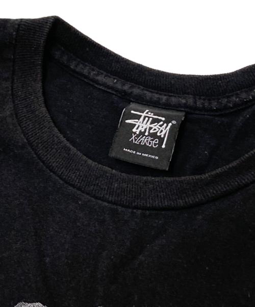 stussy（ステューシー）stussy (ステューシー) プリントTシャツ ブラック サイズ:XLの古着・服飾アイテム