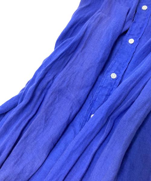 RALPH LAUREN（ラルフローレン）RALPH LAUREN (ラルフローレン) リネンBDシャツ ネイビー サイズ:Sの古着・服飾アイテム