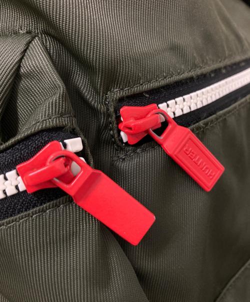 HUNTER（ハンター）HUNTER (ハンター) リュック グリーン×ブラック サイズ:下記参照の古着・服飾アイテム