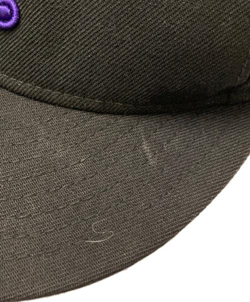New Era（ニューエラ）New Era (ニューエラ) Needles (ニードルズ) キャップ ブラック×パープル サイズ:下記参照の古着・服飾アイテム