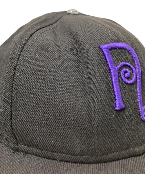 New Era（ニューエラ）New Era (ニューエラ) Needles (ニードルズ) キャップ ブラック×パープル サイズ:下記参照の古着・服飾アイテム