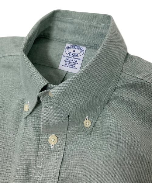 BROOKS BROTHERS（ブルックスブラザーズ）BROOKS BROTHERS (ブルックスブラザーズ) ボタンダウンシャツ グリーン サイズ:Sの古着・服飾アイテム