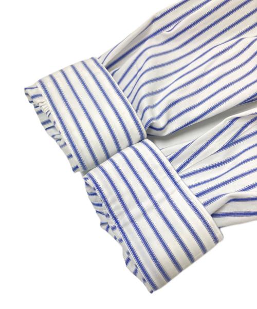 BROOKS BROTHERS（ブルックスブラザーズ）BROOKS BROTHERS (ブルックスブラザーズ) ストライプBDシャツ ホワイト×ブルー サイズ:14 1/2-32の古着・服飾アイテム