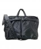 PORTERポーター）の古着「TANKER  3WAY BRIEFCASE」｜ブラック