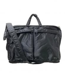 PORTER（ポーター）の古着「TANKER  3WAY BRIEFCASE」｜ブラック