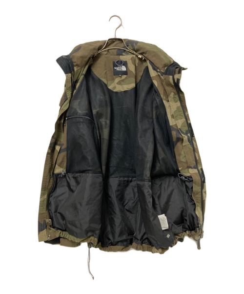 THE NORTH FACE（ザ ノース フェイス）THE NORTH FACE (ザ ノース フェイス) FRONTIERS PARKA グリーン×ブラウン サイズ:XLの古着・服飾アイテム
