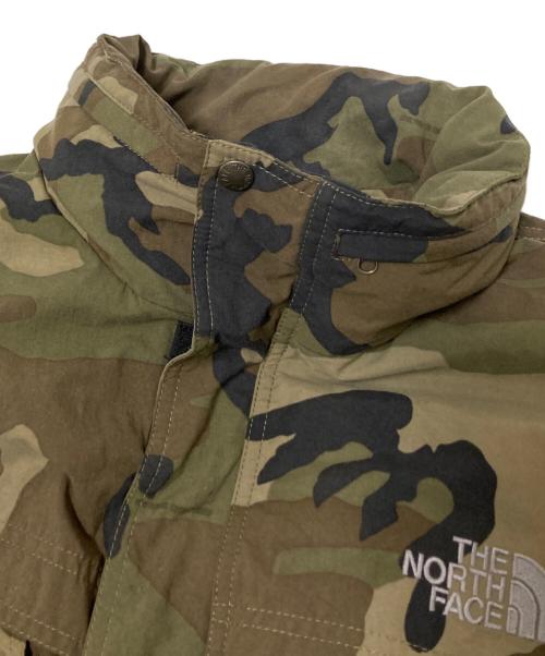 THE NORTH FACE（ザ ノース フェイス）THE NORTH FACE (ザ ノース フェイス) FRONTIERS PARKA グリーン×ブラウン サイズ:XLの古着・服飾アイテム