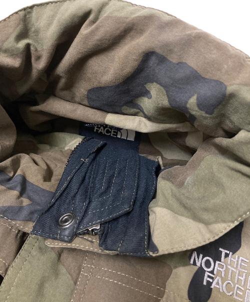 THE NORTH FACE（ザ ノース フェイス）THE NORTH FACE (ザ ノース フェイス) FRONTIERS PARKA グリーン×ブラウン サイズ:XLの古着・服飾アイテム