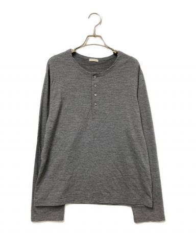 中古・古着通販】LIDnM (リドム) Wool Jersey Henley グレー サイズ:M