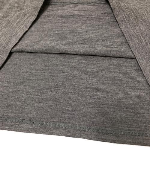 LIDnM（リドム）LIDnM (リドム) Wool Jersey Henley グレー サイズ:Mの古着・服飾アイテム