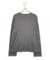 LIDnM (リドム) Wool Jersey Henley グレー サイズ:M：11000円