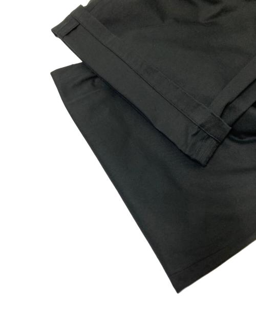 LAD MUSICIAN（ラッドミュージシャン）LAD MUSICIAN (ラッドミュージシャン) CORDURA CHINO ROUND SILHOUETTE PANTS ブラック サイズ:42の古着・服飾アイテム
