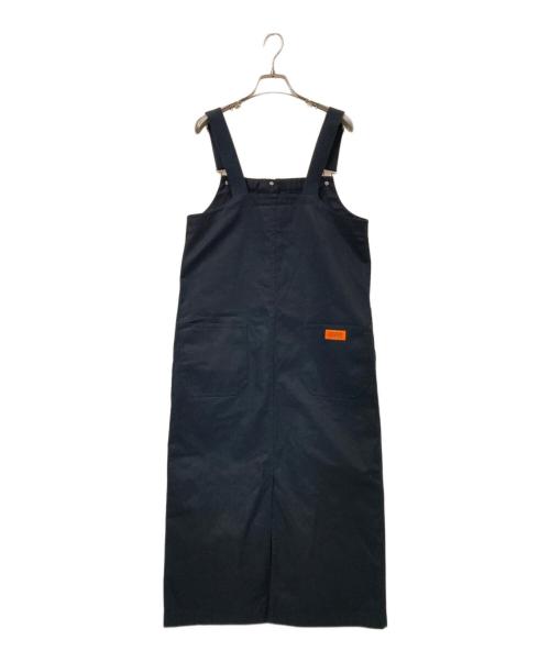 UNIVERSAL OVERALL（ユニバーサルオーバーオール）UNIVERSAL OVERALL (ユニバーサルオーバーオール) T/C JUMPER SKIRT ブラック サイズ:FREEの古着・服飾アイテム