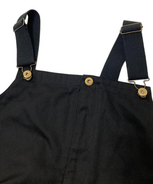 UNIVERSAL OVERALL（ユニバーサルオーバーオール）UNIVERSAL OVERALL (ユニバーサルオーバーオール) T/C JUMPER SKIRT ブラック サイズ:FREEの古着・服飾アイテム
