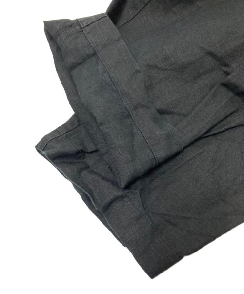 wirrow（ウィロウ）wirrow (ウィロウ) Linen Cargo Pants ブラック サイズ:1の古着・服飾アイテム