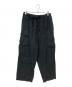 wirrow（ウィロウ）の古着「Linen Cargo Pants」｜ブラック