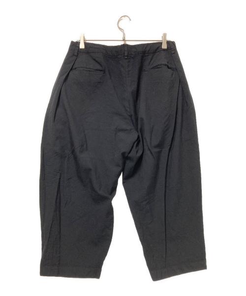 COLINA（コリーナ）COLINA (コリーナ) W-TUCK WOOLPANTS ブラック サイズ:Mの古着・服飾アイテム