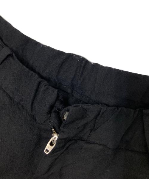 COLINA（コリーナ）COLINA (コリーナ) W-TUCK WOOLPANTS ブラック サイズ:Mの古着・服飾アイテム