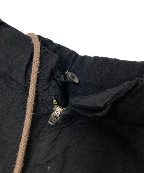 COLINA（コリーナ）COLINA (コリーナ) W-TUCK WOOLPANTS ブラック サイズ:Mの古着・服飾アイテム