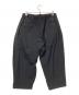 COLINA (コリーナ) W-TUCK WOOLPANTS ブラック サイズ:M：8000円